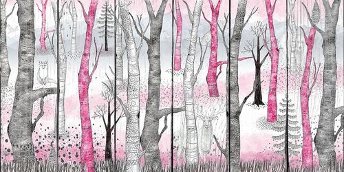 Sherwood-Лес с розовыми деревьями