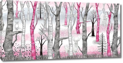 Sherwood-Лес с розовыми деревьями