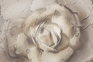 Объемная роза