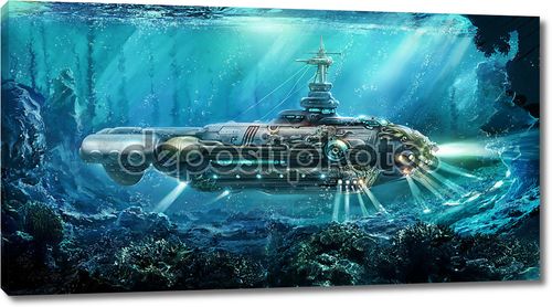 Фантастическая подводная лодка