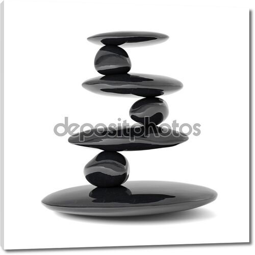 Zen камни баланс концепция