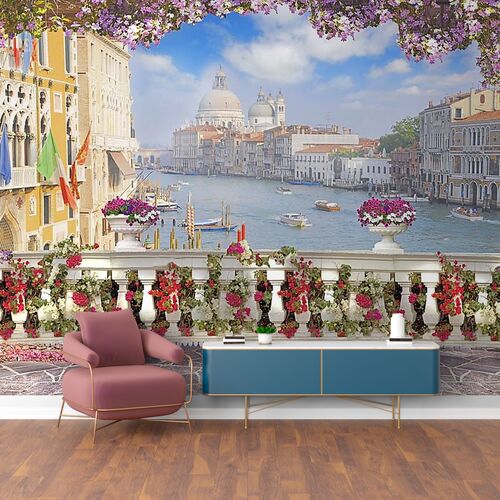 Вид с террасы на прекрасную Венецию