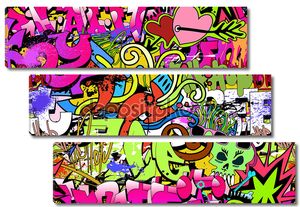 Граффити в стиле хип-хоп