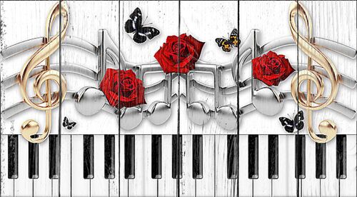 Клавиши и розы