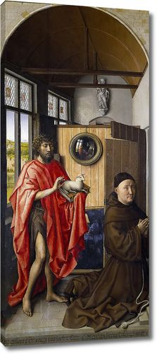 Иоанн Креститель и францисканец Генрих Верль