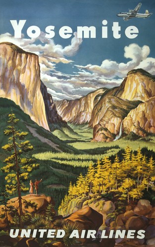 Йосемити - Плакат о природе