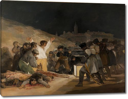 3 мая 1808 года в Мадриде. Расстрелы на холме Принсипе Пио