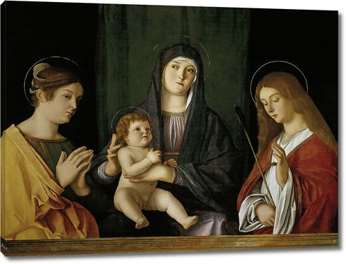 Мадонна с Младенцем между двумя святыми 