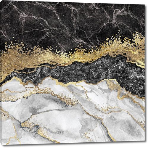 абстрактный фон, креативная текстура мрамора и золотой фольги, декоративный мрамор, искусственный модный камень, мраморная поверхность