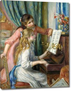 Девушки за пианино