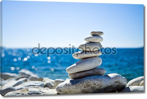 Камни стека, Хорватский пляж