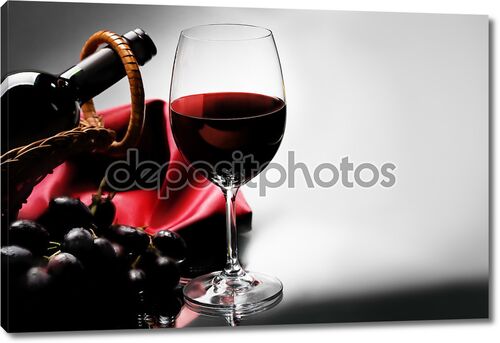 Бокал красного вина