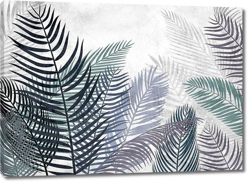 Пальмовые остроконечные листья