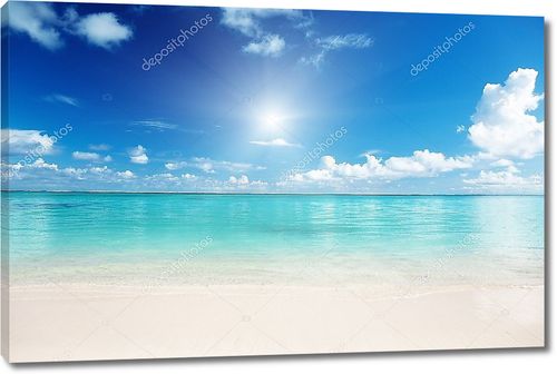 Песок Карибского моря