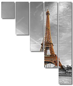 Эйфелева башня на рассвете, Париж