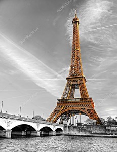 Эйфелева башня на рассвете, Париж
