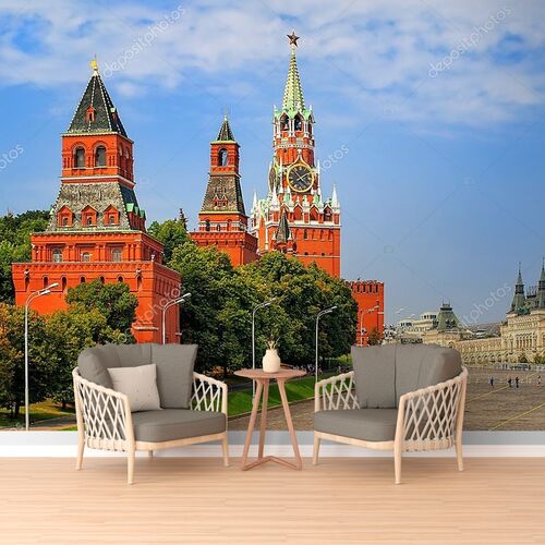 Красная площадь и Кремлевские башни, Москва, Россия Красная площадь и Кремлевские башни, Москва, Россия