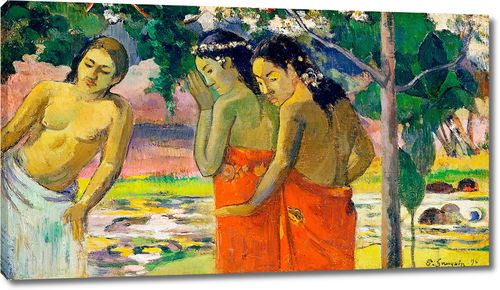 Три таитянских женщины