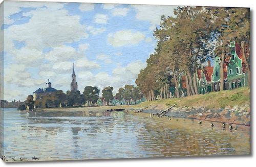 Моне Клод. Заандаме, 1871