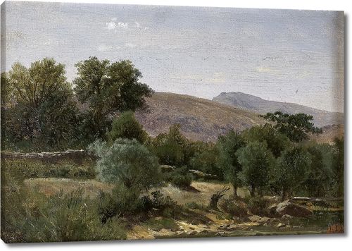 Пейзаж близ монастыря Пьедра (Арагон)
