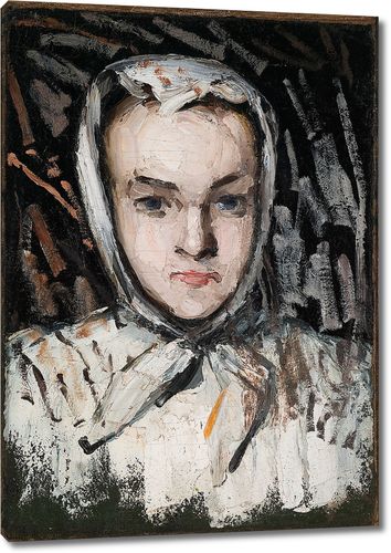 Портрет сестры художника Мария Сезанн