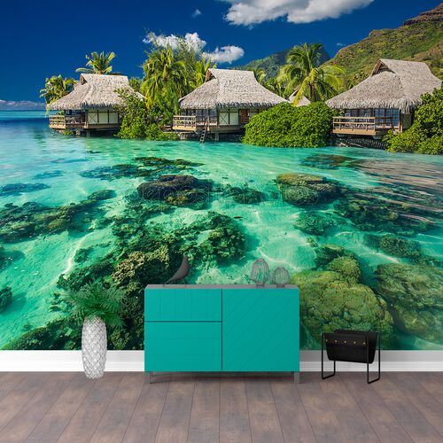 Пейзаж курорта tropical