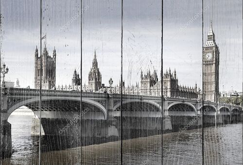 Лондон,  мост на реке Темзе