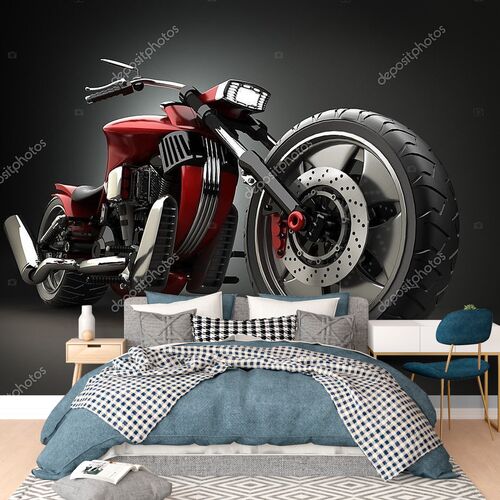 Авторский дизайн мотоцикла