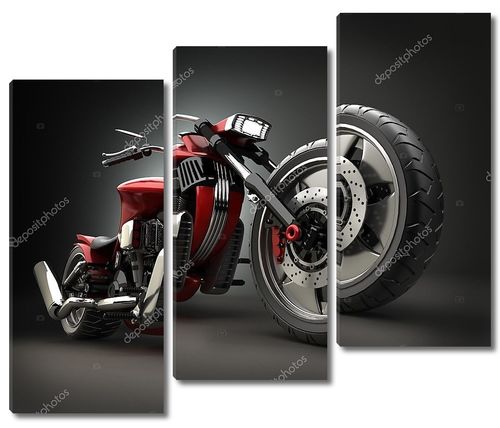 Авторский дизайн мотоцикла