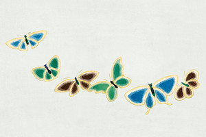 Иллюстрация XXI из книги Тысяча бабочек