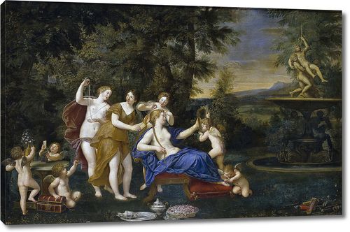 Альбани Франческо. Венера в окружении нимф и купидонов