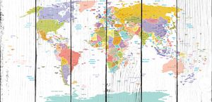 Современная карта мира