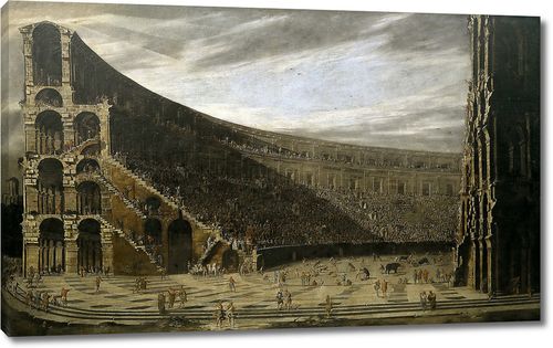 Перспектива римского амфитеатра