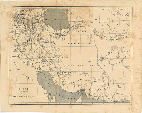 Карта Персии