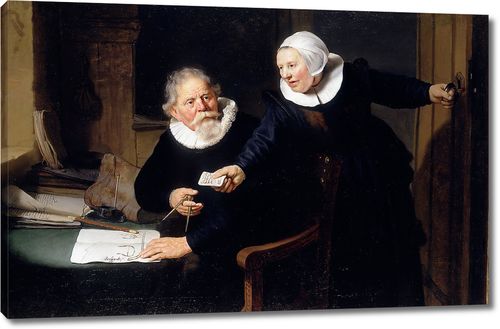 Портрет судостроителя Яна Рейксена с его женой Грет Дженс