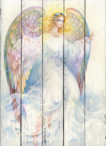 Прекрасный ангел с крыльями

