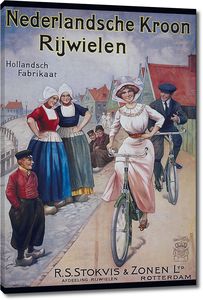 Реклама голландских производителей велосипедов