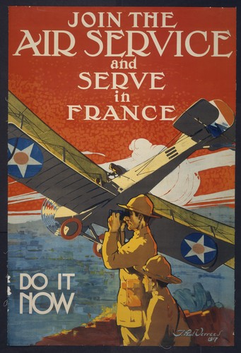 Присоединяйтесь к воздушной службе и служите во Франции