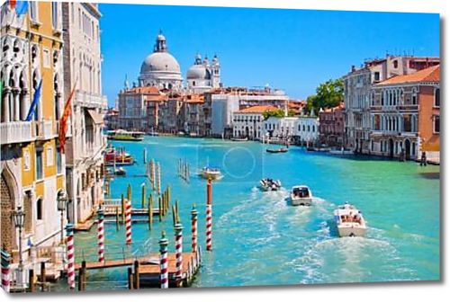 Гранд-канал в Венеции, Италия.
