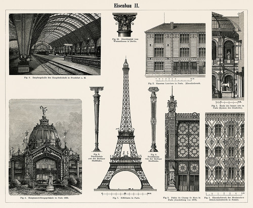 Чугунная архитектура (1894, коллекция архитектурных проектов, выполненных из железа