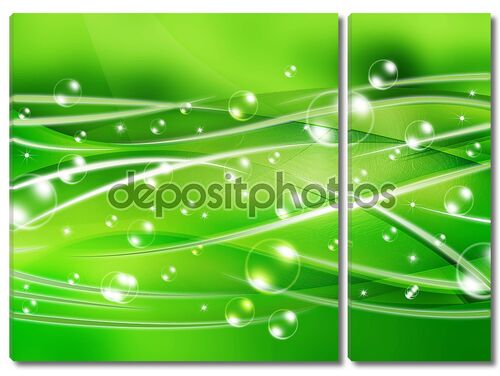 пузырь зеленый абстрактный фон