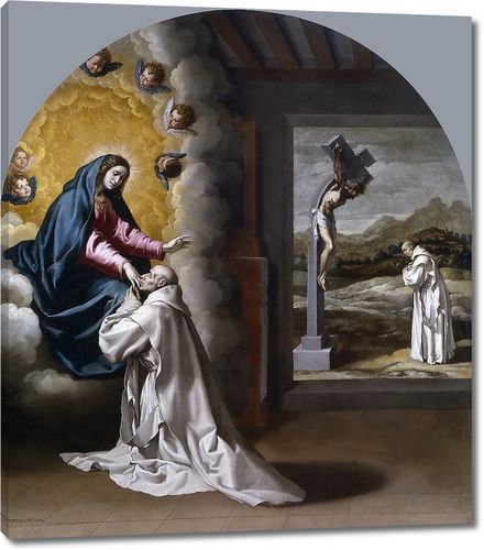 Кардучо Висенте. Видение Девы Марии Хуану Форту