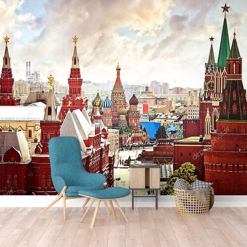 Аэрофотоснимок Кремль