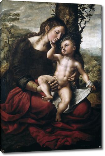 Мадонна с младенцем Хемессен