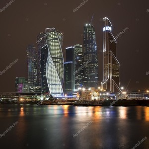 Небоскребы в Международном Бизнес центре Москвы