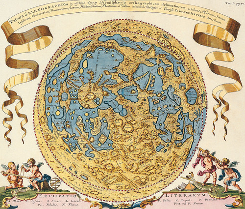 Глобус мира Джоанна Хевел 1696 года