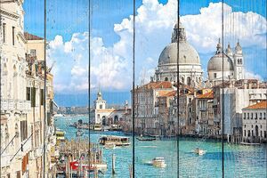 Венеция, вид на Гранд-канал и Базилику