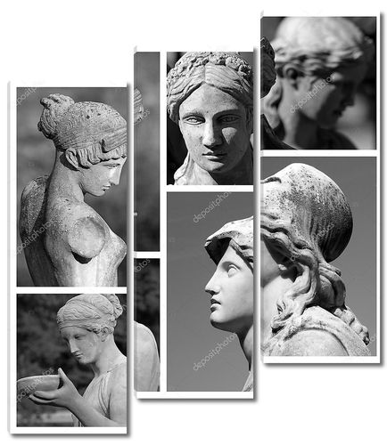 Коллекция женских классических скульптур