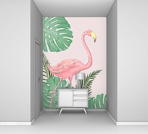 Вышагивающий фламинго