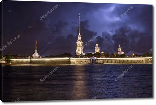 Петропавловская крепость, Санкт-Петербург, Россия